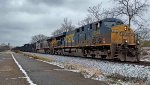 CSX 5358 leads the second B157.